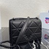 Prada small nappa leather spectrum bag in black
