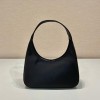 Prada nylon side logo shouldder bag