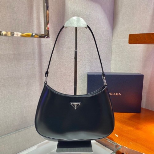 Prada Cleo shoulder bag black 27cm 1BC156