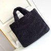 Prada Petal Black Terry tote bag