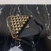 Prada Symbole leather and fabric mini bag