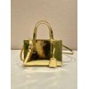 Prada Re-Edition 1995 metallic tote bag