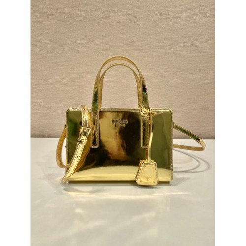 Prada Re-Edition 1995 metallic tote bag