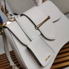 Prada Saffiano White Leather Medium Sidonie Bag 1BN005