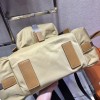 Prada Marble Gray/black Nylon Backpack 2VZ074