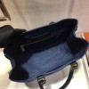 PRADA denim leather Tote Bag 1BG356