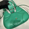 Prada Moon padded green nappa leather bag