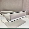 Prada Saffiano leather mini bag in white