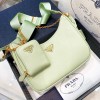 Prada Re-Edition 2005 Saffiano Green Leather Bag