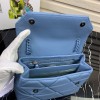 Prada small nappa leather spectrum bag in blue