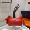 Prada Re-Edition 2005 Saffiano red leather bag 1BH204