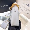 Prada Re-Edition 2005 Saffiano Blue Leather Bag