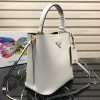 Prada Medium Saffiano Leather White Bag