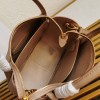 Prada Small beige leather handbag 1BC145