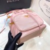 Prada re-nylon pink bucket bag