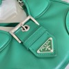Prada Moon padded green nappa leather bag
