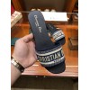 Dior blue slippers
