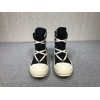 Rick Owens DRKSHDW Canvas High Top Leather 002