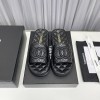 Chanel black mules slippers