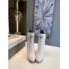 Louis Vuitton white boots