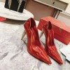 Christian Louboutin Lipstrass Queen Red 100 mm Pump