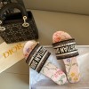 Dior Dway pink slippers 02