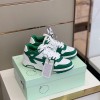 Off-White green shoes