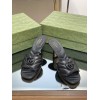 Gucci GG Black Canvas Heels
