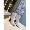 Louis Vuitton white boots