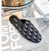 Dior monogram flat