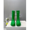 Balenciaga Green Crocs Boots