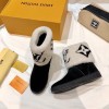 Louis Vuitton black boots