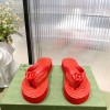 Gucci orange slippers