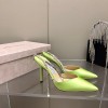 JIMMY CHOO Neon Saeda 100 Hotfix Heels