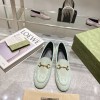 Gucci Maxi Green GG Jordaan loafers