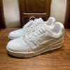 LV men shoes in white