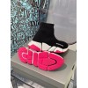 Balenciaga trainer black pink sneakers