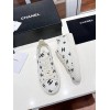 Chanel shoes CC white/black