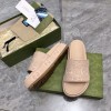 Gucci jumbo GG platform slide sandal