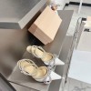 Mach & Mach white heels 10cm