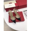 Valentino black patent heels 10cm