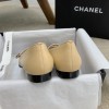 Chanel beige flats