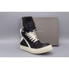 Rick Owens black high sneakers
