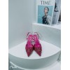 Valentino pink crystal heels