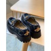 Gucci velvet flats
