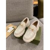 Gucci cream flats
