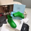 Prada rubber green boots