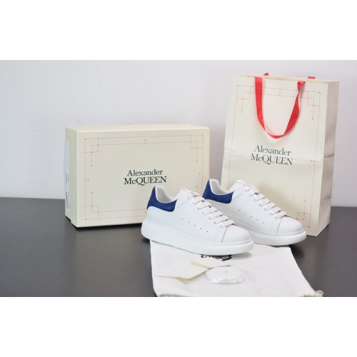 ALEXANDER MQUEEN Platform Trainers Blue