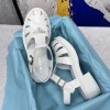 Prada white sandals