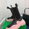Bottega Veneta Boots in pink/black